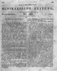 Allgemeine Musikalische Zeitung. 1823 no.49