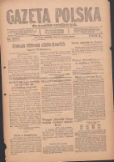 Gazeta Polska dla Powiat&oacute;w Nadwiślańskich 1920.09.09 R.1 Nr136