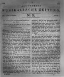 Allgemeine Musikalische Zeitung. 1828 no.9