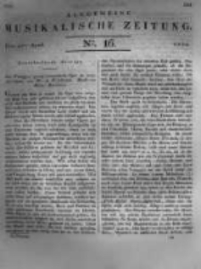Allgemeine Musikalische Zeitung. 1828 no.16
