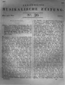 Allgemeine Musikalische Zeitung. 1828 no.20