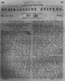 Allgemeine Musikalische Zeitung. 1828 no.29