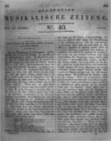 Allgemeine Musikalische Zeitung. 1828 no.40