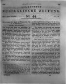 Allgemeine Musikalische Zeitung. 1828 no.44