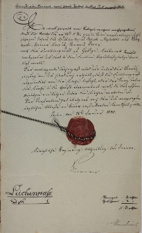 Dokument z 30.01.1840