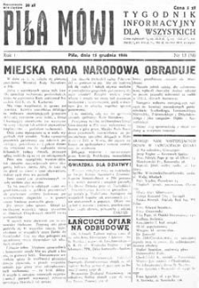 Piła M&oacute;wi 1946.12.15 Nr15(16)