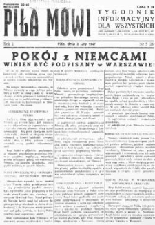 Piła M&oacute;wi 1947.02.02 Nr5(23)