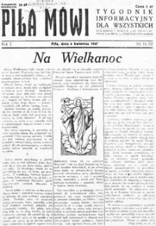 Piła M&oacute;wi 1947.04.06 Nr14(32)