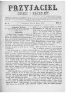 Przyjaciel Dzieci i Młodzieży: pismo obrazkowe. 1869.03.13 R.1 nr11