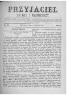 Przyjaciel Dzieci i Młodzieży: pismo obrazkowe. 1869.04.03 R.1 nr14