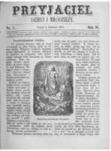 Przyjaciel Dzieci i Młodzieży: pismo obrazkowe. 1872 R.4 nr7