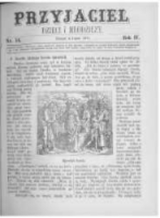 Przyjaciel Dzieci i Młodzieży: pismo obrazkowe. 1872 R.4 nr14
