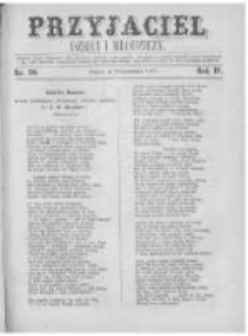 Przyjaciel Dzieci i Młodzieży: pismo obrazkowe. 1872 R.4 nr20