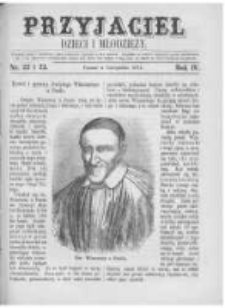 Przyjaciel Dzieci i Młodzieży: pismo obrazkowe. 1872 R.4 nr22-23