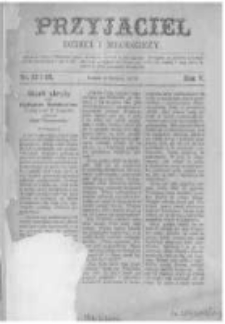 Przyjaciel Dzieci i Młodzieży: pismo obrazkowe. 1873 R.5 nr12-13