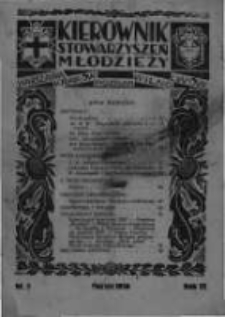 Kierownik Stowarzyszeń Młodzieży. 1930 R.9 nr3