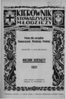 Kierownik Stowarzyszeń Młodzieży. 1931 R.10 nr1