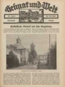 Heimat und Welt: Heimatpost: Beilage 1932.06.25 Nr24