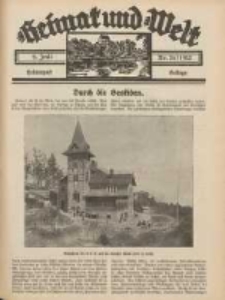 Heimat und Welt: Heimatpost: Beilage 1932.07.09 Nr26