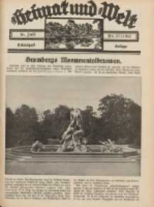 Heimat und Welt: Heimatpost: Beilage 1932.07.16 Nr27