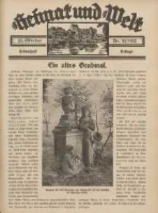 Heimat und Welt: Heimatpost: Beilage 1932.10.22 Nr41