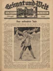 Heimat und Welt: Heimatpost: Beilage 1932.12.31 Nr51