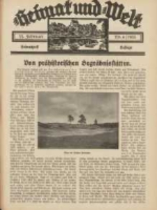 Heimat und Welt: Heimatpost: Beilage 1933.02.11 Nr6