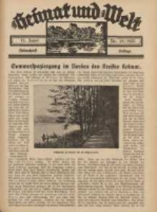 Heimat und Welt: Heimatpost: Beilage 1933.06.17 Nr24