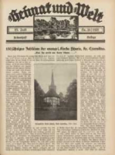 Heimat und Welt: Heimatpost: Beilage 1933.07.15 Nr28
