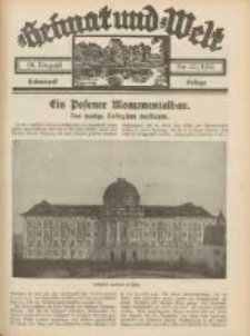 Heimat und Welt: Heimatpost: Beilage 1933.08.19 Nr33