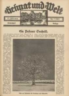 Heimat und Welt: Heimatpost: Beilage 1934.02.17 Nr7