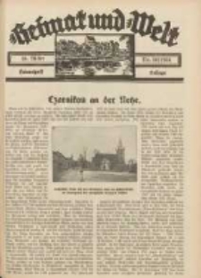 Heimat und Welt: Heimatpost: Beilage 1934.03.10 Nr10