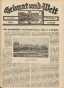 Heimat und Welt: Heimatpost: Beilage 1934.04.14 Nr15