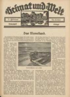Heimat und Welt: Heimatpost: Beilage 1934.02.03 Nr5