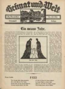 Heimat und Welt: Heimatpost: Beilage 1934.12.29 Nr52