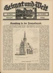 Heimat und Welt: Heimatpost: Beilage 1935.06.29 Nr26