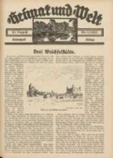 Heimat und Welt: Heimatpost: Beilage 1935.08.10 Nr32