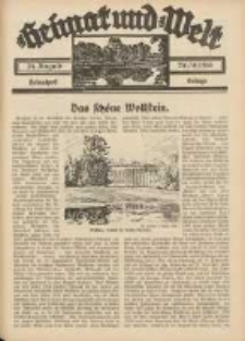 Heimat und Welt: Heimatpost: Beilage 1935.08.24 Nr34