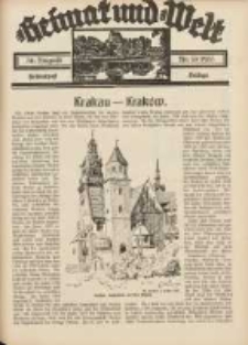 Heimat und Welt: Heimatpost: Beilage 1935.08.31 Nr35