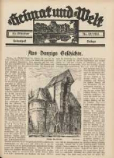 Heimat und Welt: Heimatpost: Beilage 1935.10.19 Nr42