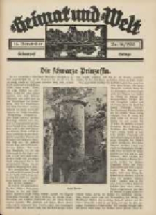 Heimat und Welt: Heimatpost: Beilage 1935.11.16 Nr46