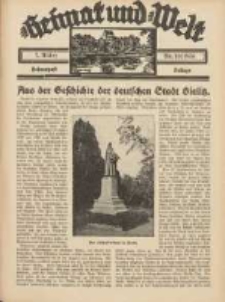 Heimat und Welt: Heimatpost: Beilage 1936.03.07 Nr10