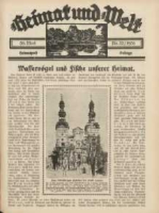 Heimat und Welt: Heimatpost: Beilage 1936.05.30 Nr22