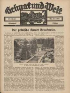 Heimat und Welt: Heimatpost: Beilage 1936.06.27 Nr26