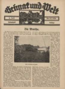 Heimat und Welt: Heimatpost: Beilage 1936.07.04 Nr27