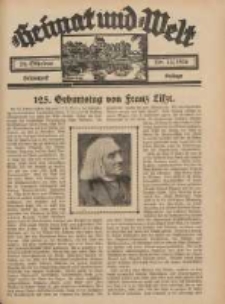 Heimat und Welt: Heimatpost: Beilage 1936.10.24 Nr43