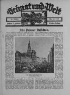 Heimat und Welt: Heimatpost: Beilage 1937.03.13 Nr11