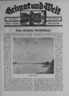 Heimat und Welt: Heimatpost: Beilage 1937.03.20 Nr12