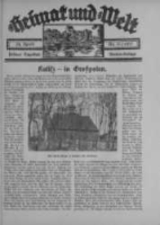 Heimat und Welt: Heimatpost: Beilage 1937.04.24 Nr17