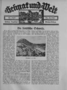 Heimat und Welt: Heimatpost: Beilage 1937.06.12 Nr24